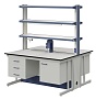 Стол островной низкий ЛАБ-PRO CОКн 150.150.75 C20 ЛОиП  по лучшей цене с доставкой - интернет-магазин Прогрессивные решения